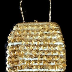Elegant Vintage Gold Women's Bag